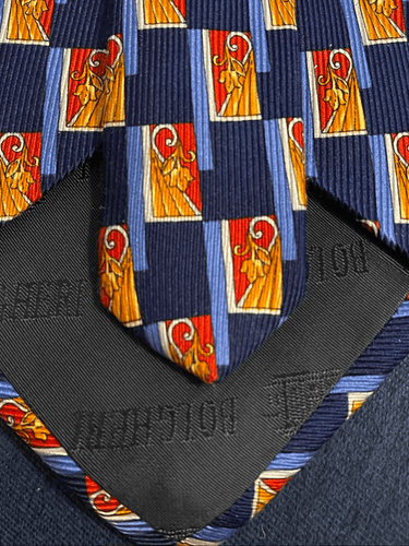 Italian Silk Bolgheri Men’s Majestic Silk Tie - Thumbnail 6
