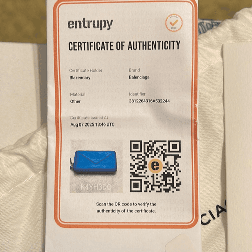Balenciaga Papier Continental Lagoon Blue Wallet With Authenticity Included - Thumbnail 9