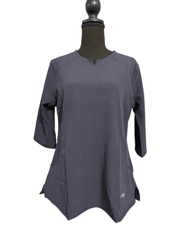 C. Saucy Original Line 3/4 Sleeve Scrub Top - Image 1
