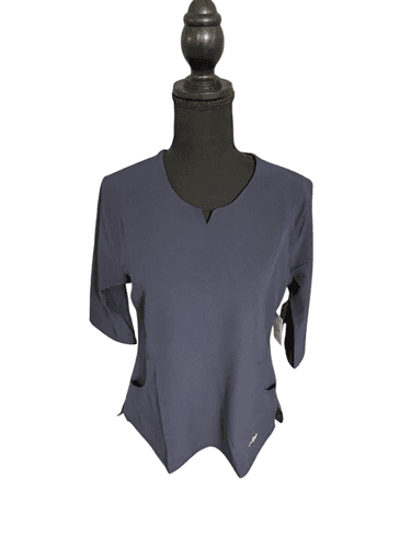 C. Saucy Original Line 3/4 Sleeve Scrub Top - Thumbnail 3