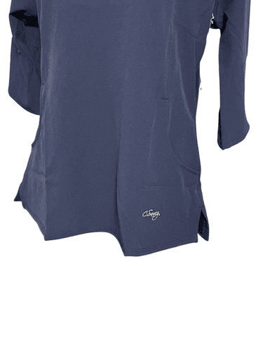 C. Saucy Original Line 3/4 Sleeve Scrub Top - Thumbnail 9
