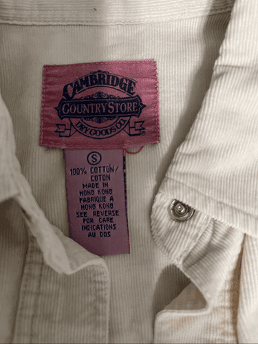 Cambridge Country Store Dry Goods Co Corduroy Button Snap Embroidered Western/Co - Thumbnail 14
