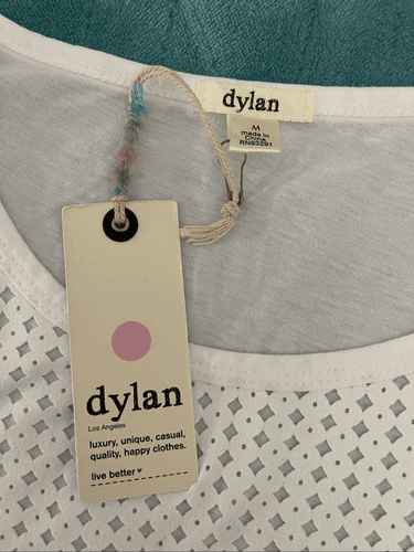 dylan Women’s Cut-Out Short Sleeve Top/Shirt-Size Medium - Thumbnail 8