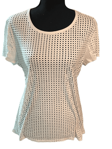 dylan Women’s Cut-Out Short Sleeve Top/Shirt-Size Medium - Thumbnail 2