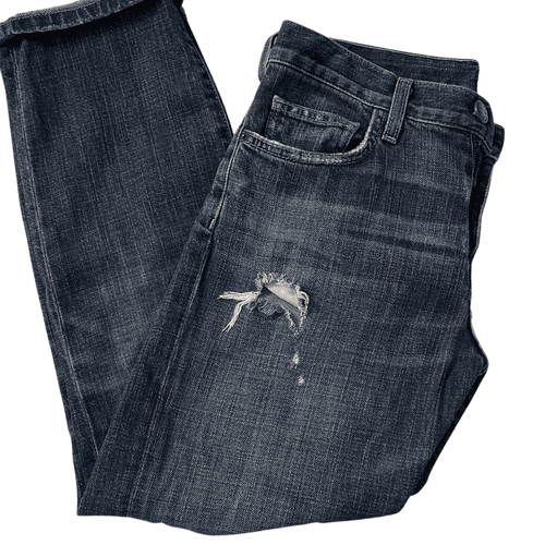 Current/Elliot The Boyfriend Women’s Distressed Jeans - Thumbnail 3