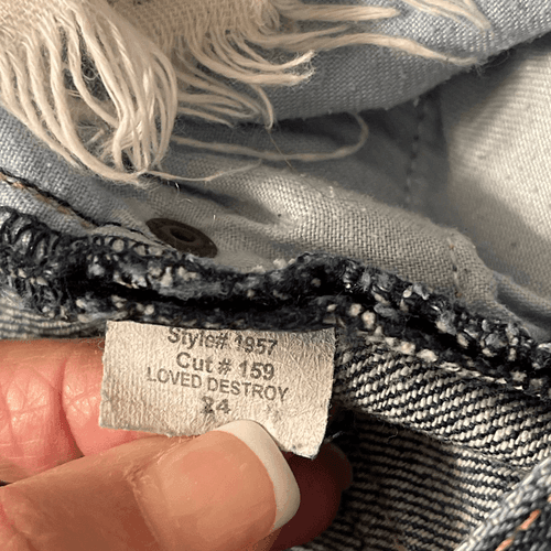Current/Elliot The Boyfriend Women’s Distressed Jeans - Thumbnail 10