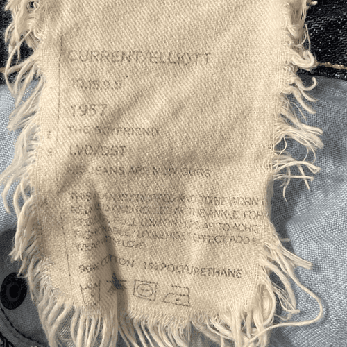 Current/Elliot The Boyfriend Women’s Distressed Jeans - Thumbnail 9