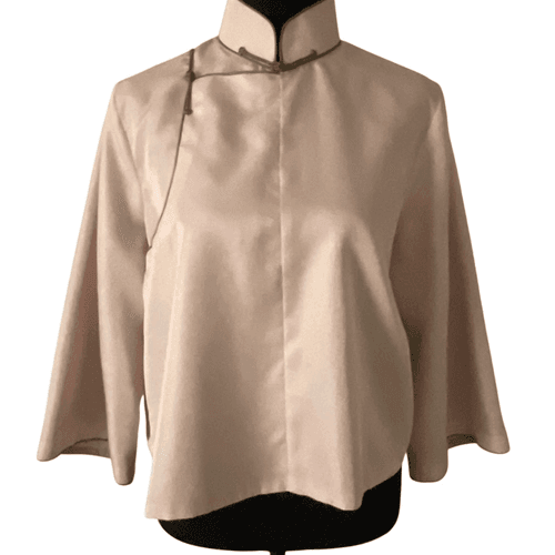 Zoson Fashion Women’s Mandarin Fashion Cheongasm Top With Mandarin Collar - Image 1