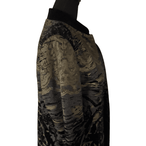 Chicos Women’s Mid Length Riders Style Flocked Jacket/Coat - Thumbnail 6