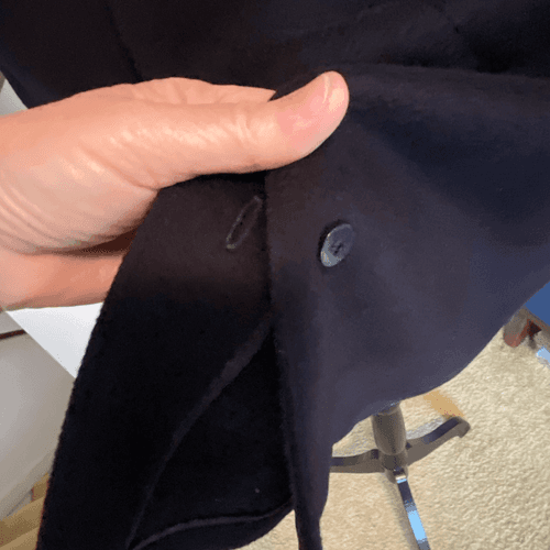 Ambercrombie & Fitch Double Cloth Men’s Trench Coat - Thumbnail 14
