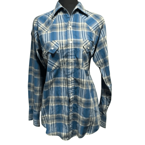Plains Western Wear Vintage Men’s Western/Cowboy Shirt - Thumbnail 3
