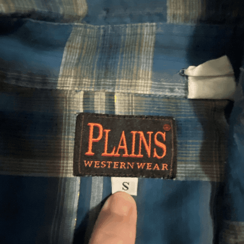 Plains Western Wear Vintage Men’s Western/Cowboy Shirt - Thumbnail 10