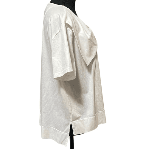 Edward Achour Paris Women’s S/S Bowtie Blouse/Top - Thumbnail 3