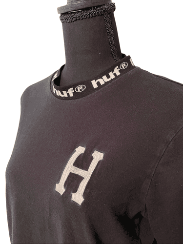 HUF Worldwide Young Men’s S/S Embroidered T-Shirt size Large - Thumbnail 6