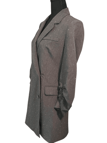 1. State Women’s Tailored Mini Blazer Dress With Faux Diamonds Throughout size 4 - Thumbnail 4