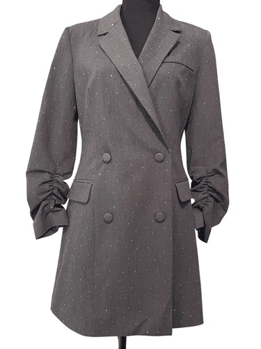 1. State Women’s Tailored Mini Blazer Dress With Faux Diamonds Throughout size 4 - Thumbnail 8