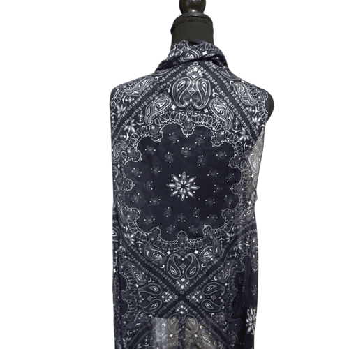 Ariat Women’s Bandana Western/Cowgirl Shawl - Thumbnail 3