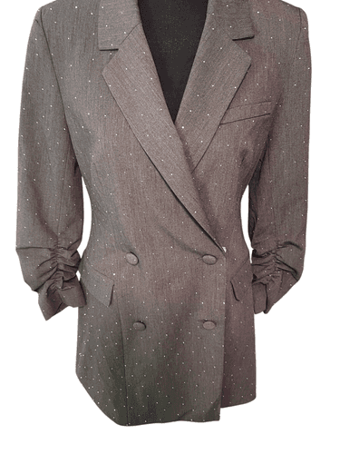 1. State Women’s Tailored Mini Blazer Dress With Faux Diamonds Throughout size 4 - Thumbnail 2