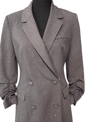 1. State Women’s Tailored Mini Blazer Dress With Faux Diamonds Throughout size 4 - Thumbnail 6