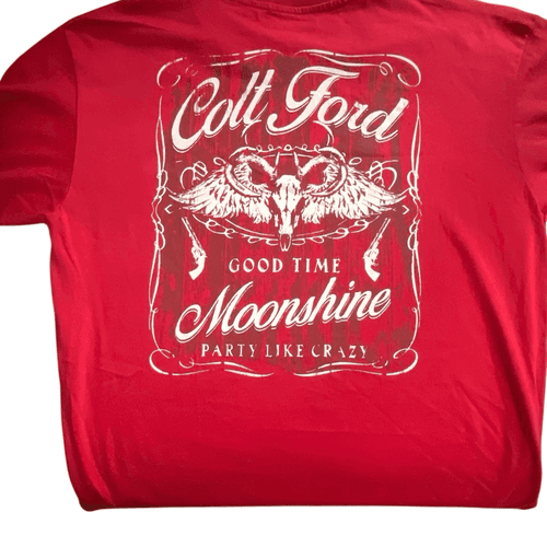 Colt Ford Men’s Good Time Moonshine S/S T-Shirt - Thumbnail 4