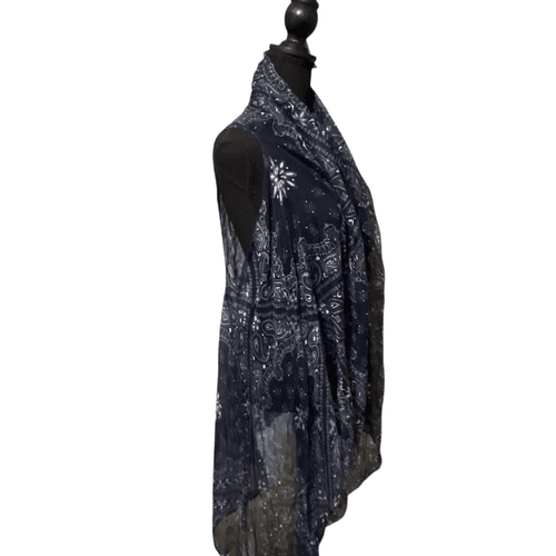 Ariat Women’s Bandana Western/Cowgirl Shawl - Thumbnail 6