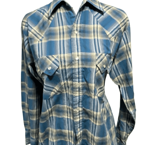 Plains Western Wear Vintage Men’s Western/Cowboy Shirt - Image 1