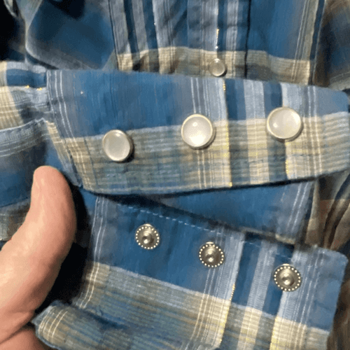 Plains Western Wear Vintage Men’s Western/Cowboy Shirt - Thumbnail 8