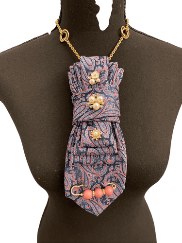 Women’s Boss Bitchin TieNecklace/Necktie With gold Toned Jewelry and Accessories - Thumbnail 2