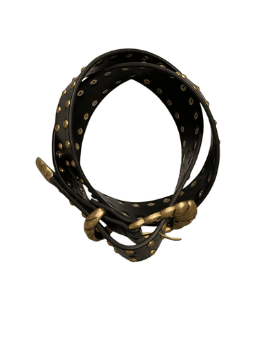 Good American Vegan Wide Studded Belt size S/M - Thumbnail 7