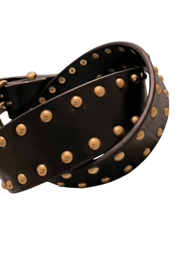 Good American Vegan Wide Studded Belt size S/M - Thumbnail 5