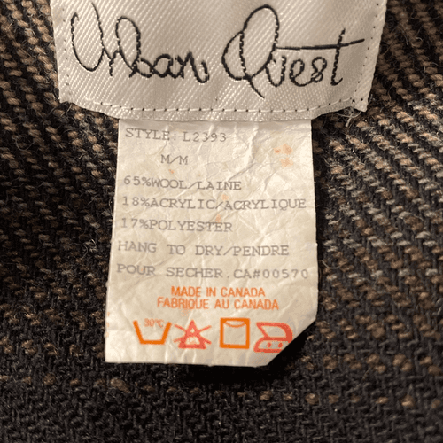 Urban Quest Vintage Wool Blend Jacket/Coat - Thumbnail 5
