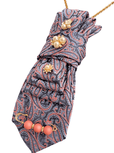 Women’s Boss Bitchin TieNecklace/Necktie With gold Toned Jewelry and Accessories - Thumbnail 8