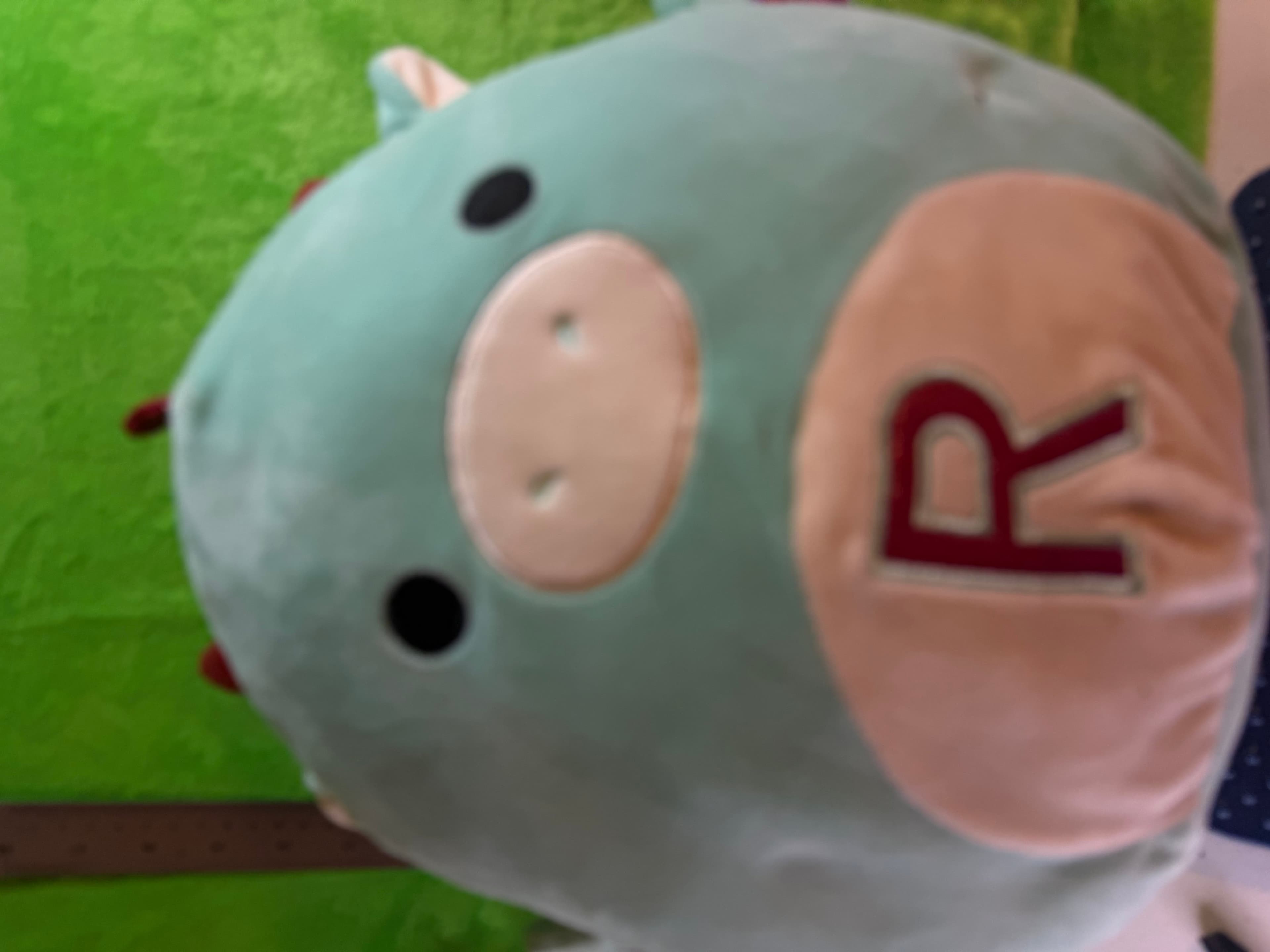 Squishmallows Ronnie the Cow 16 Inch Plush Toy with Letter R - Thumbnail 2
