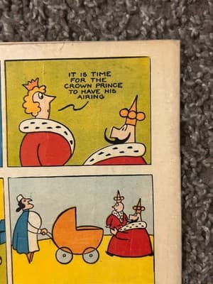 King Comics No 147 July-August 1948 To Wimpy Cover Vintage Comic Collectible - Thumbnail 7