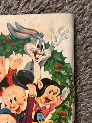 Dell Bugs Bunny Christmas Funnies No. 7 1956 Vintage Holiday Speedy Gonzales 1st - Thumbnail 8