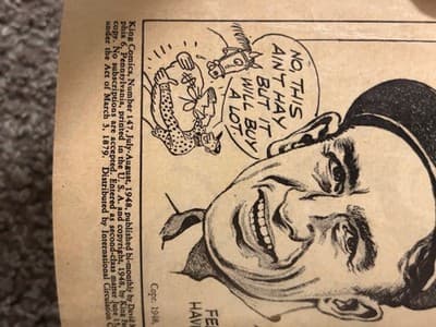 King Comics No 147 July-August 1948 To Wimpy Cover Vintage Comic Collectible - Thumbnail 8