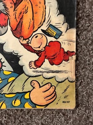 King Comics No 147 July-August 1948 To Wimpy Cover Vintage Comic Collectible - Thumbnail 4