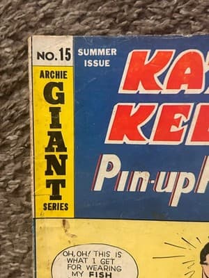 Katy Keene Pin-up Parade No 15 Archie Giant Series Summer Issue Vintage Comic - Thumbnail 3