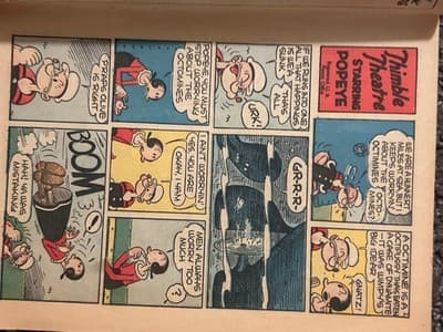 King Comics No 147 July-August 1948 To Wimpy Cover Vintage Comic Collectible - Thumbnail 9