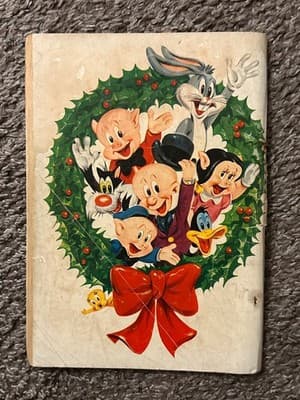 Dell Bugs Bunny Christmas Funnies No. 7 1956 Vintage Holiday Speedy Gonzales 1st - Thumbnail 6