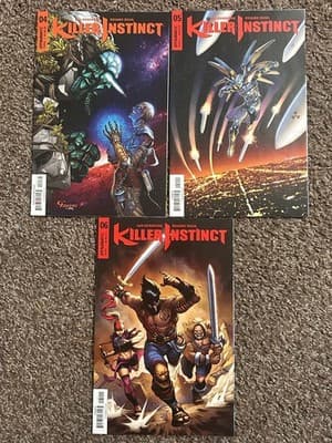 Dynamite Killer Instinct Comic Lot Issues 4 5 6 Ian Edginton Ediano Silva 2018 - Image 1