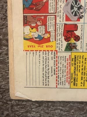 Hit Comics No 61 November Jeb Rivers Golden Age 10c Vintage Comic Book - Thumbnail 8