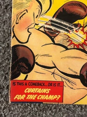 Joe Palooka No. 79 Harvey Comic Book Sept Boxing Cover 10c Vintage - Thumbnail 3