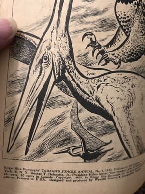 Dell Tarzans Jungle Annual 1955 No 4 Edgar Rice Burroughs Vintage Comic 25c - Thumbnail 12