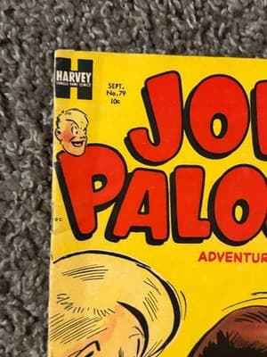 Joe Palooka No. 79 Harvey Comic Book Sept Boxing Cover 10c Vintage - Thumbnail 2