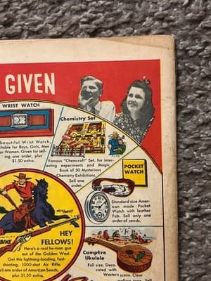 Modern Comics No. 72 April 1948 Blackhawk Battles Blackbeard GoldenAge Comic - Thumbnail 8