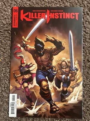 Dynamite Killer Instinct Comic Lot Issues 4 5 6 Ian Edginton Ediano Silva 2018 - Thumbnail 6