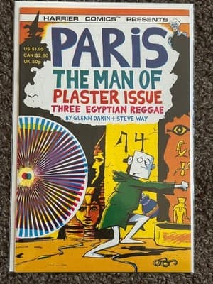 Harrier Comics Paris The Man Of Plaster #1 #2 #3 Set Indie Comics VG Collector - Thumbnail 4