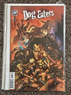 Dog Eaters #1 Antarctic Press Comic Book Issue 1 Horror Western Cover Art - Image 1