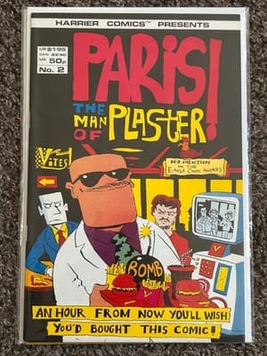 Harrier Comics Paris The Man Of Plaster #1 #2 #3 Set Indie Comics VG Collector - Thumbnail 3
